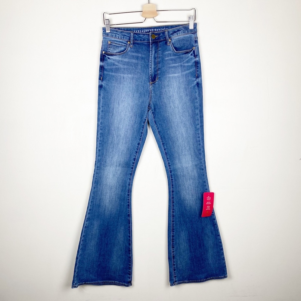 Articles of Society Evereve Bell Bottom Flare Jean